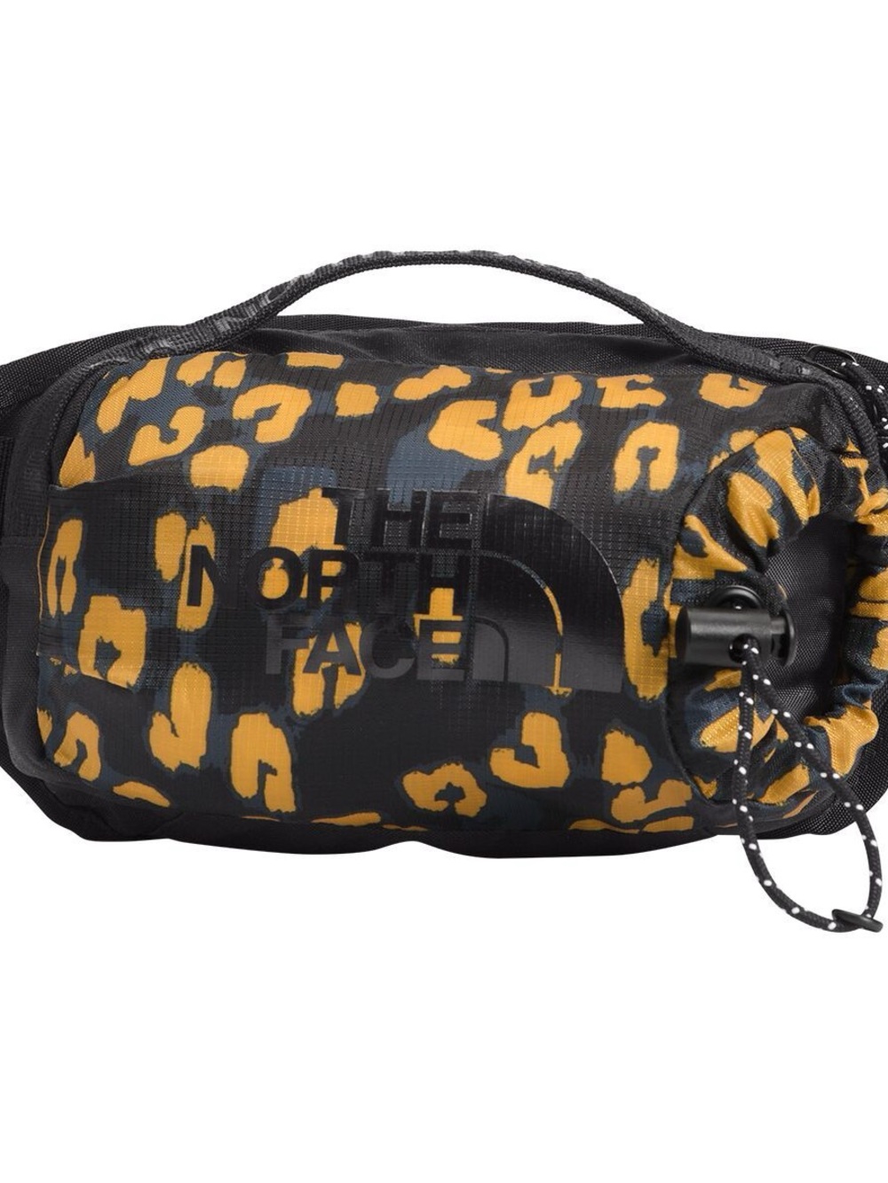 The North Face Leopard-Pattern Black & Mustard Bozer S2L Hip pack III